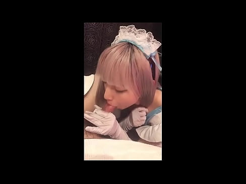 ❤️ Japanese Idol [mayuka], franskur vinnukonubúningur, 1. hluti, blástur og hristur af sér með húðkrem ❤️❌  Kynlíf á klám is.porno-negrov.ru ❌️